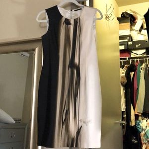 Ellie Tahari Silk Office Dress